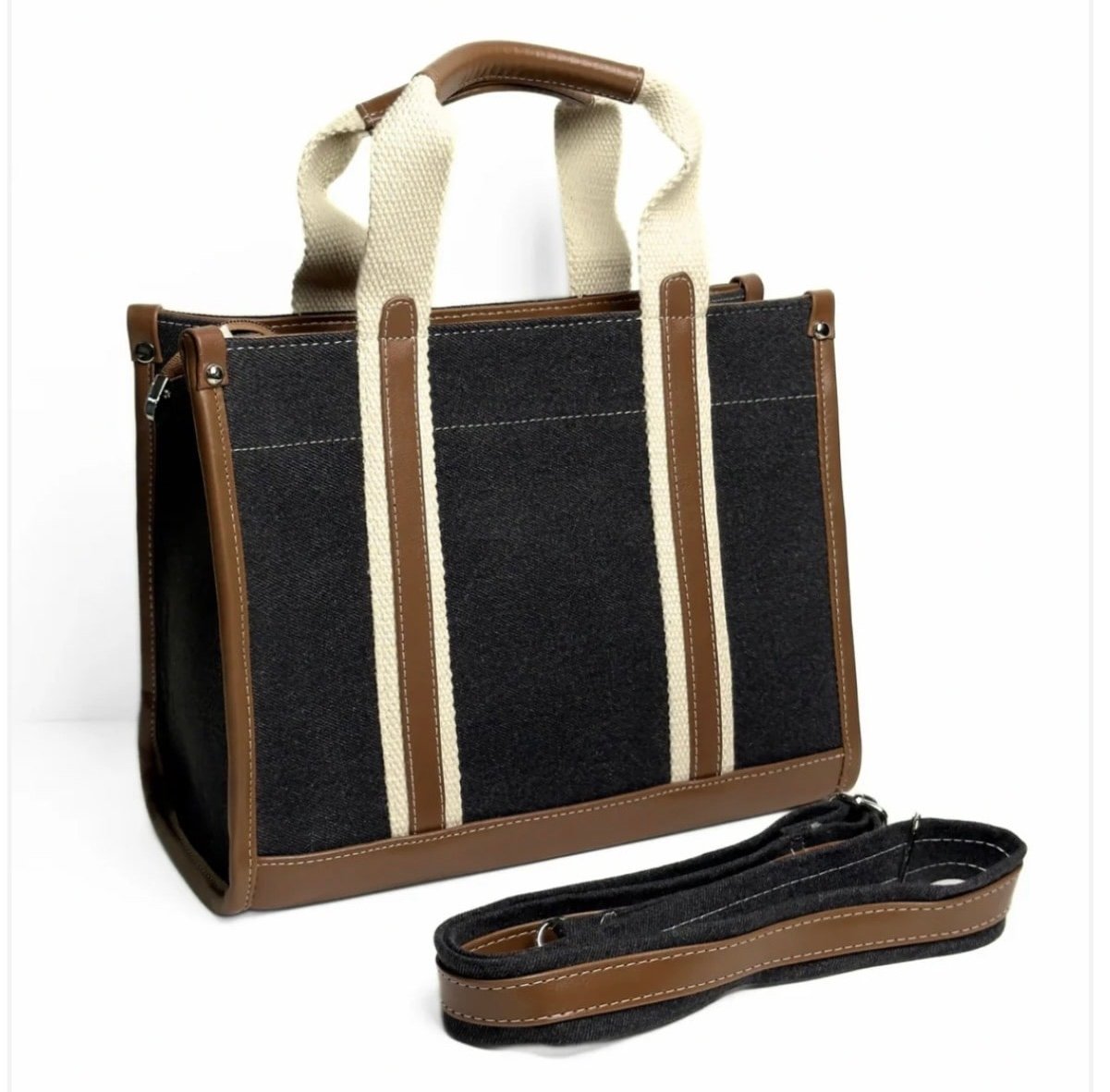 IMG_9007 Denim Totes - Image 1