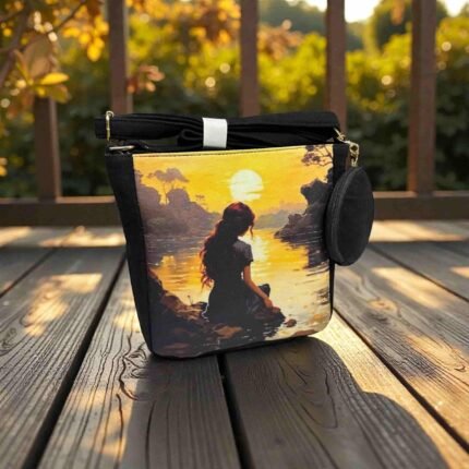 Printed Denim Slings