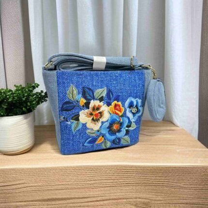 Printed Denim Slings