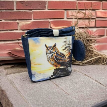 Printed Denim Slings