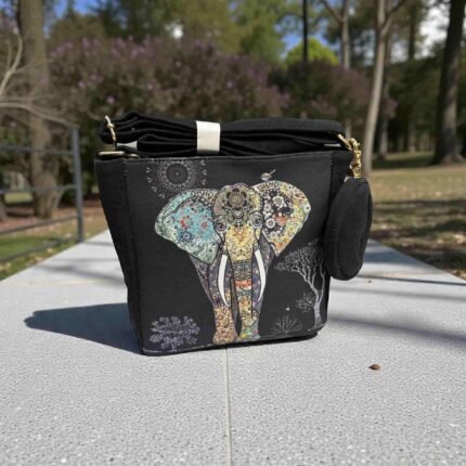 Printed Denim Slings