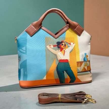 M cut satchel