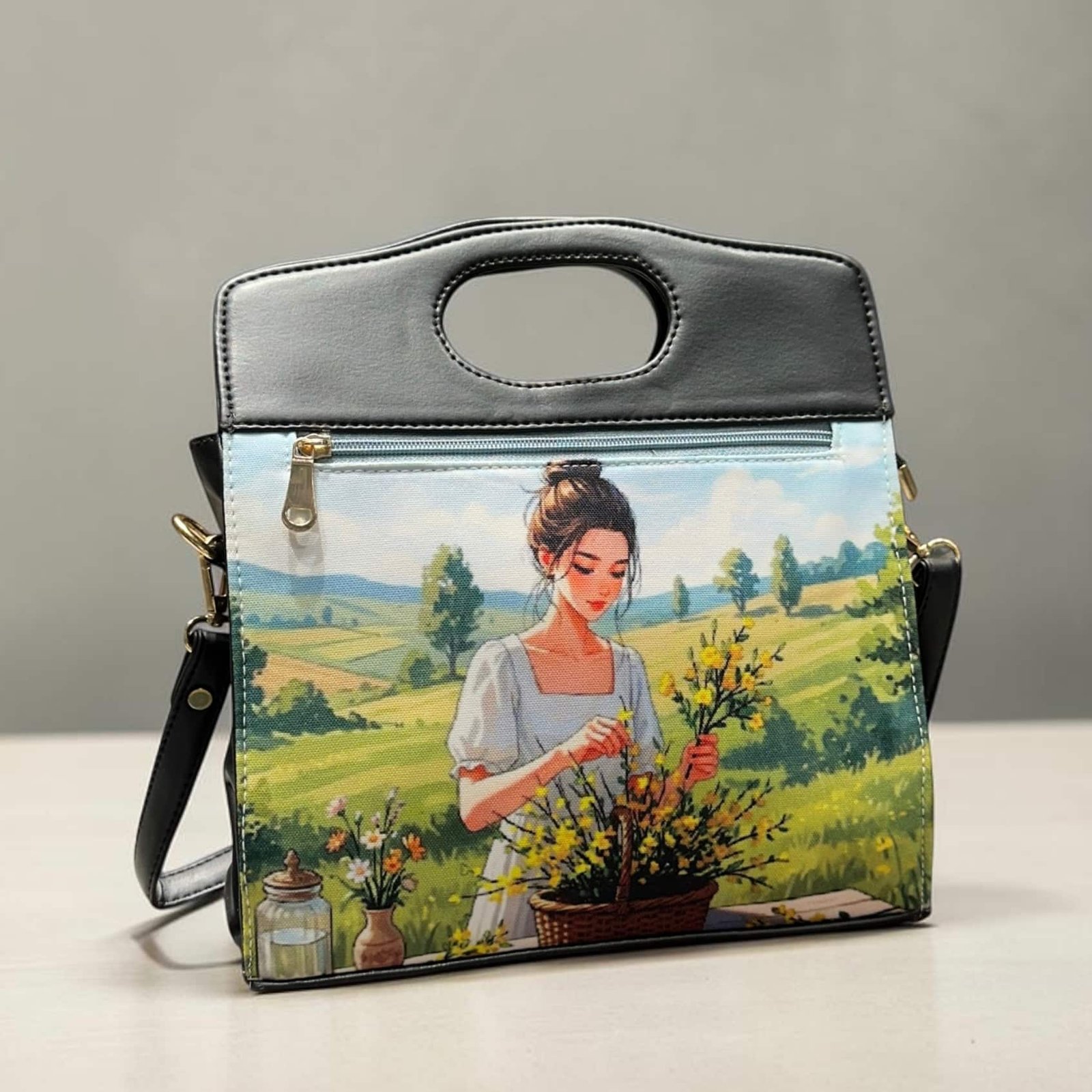 IMG_3202 Cut Handle Satchel - Image 1